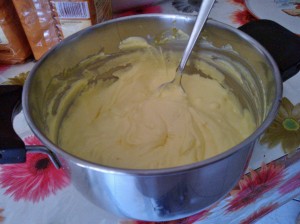 mascarpone con zucchero