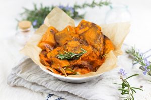 Chips di Zucca Gialla al Rosmarino