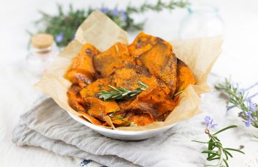 Chips di Zucca Gialla al Rosmarino